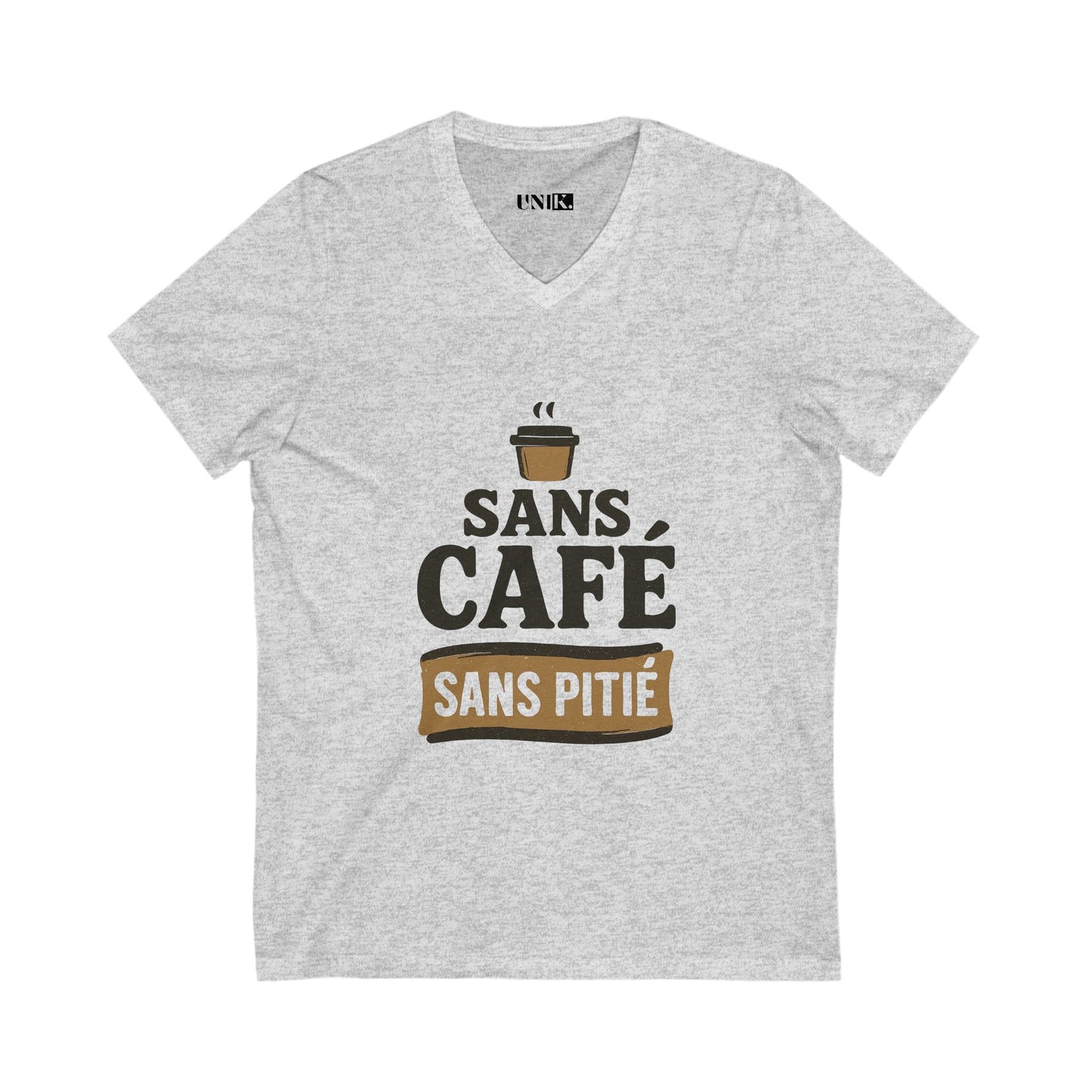 Sans Café Sans Pitié Mug Tee — UNIK.