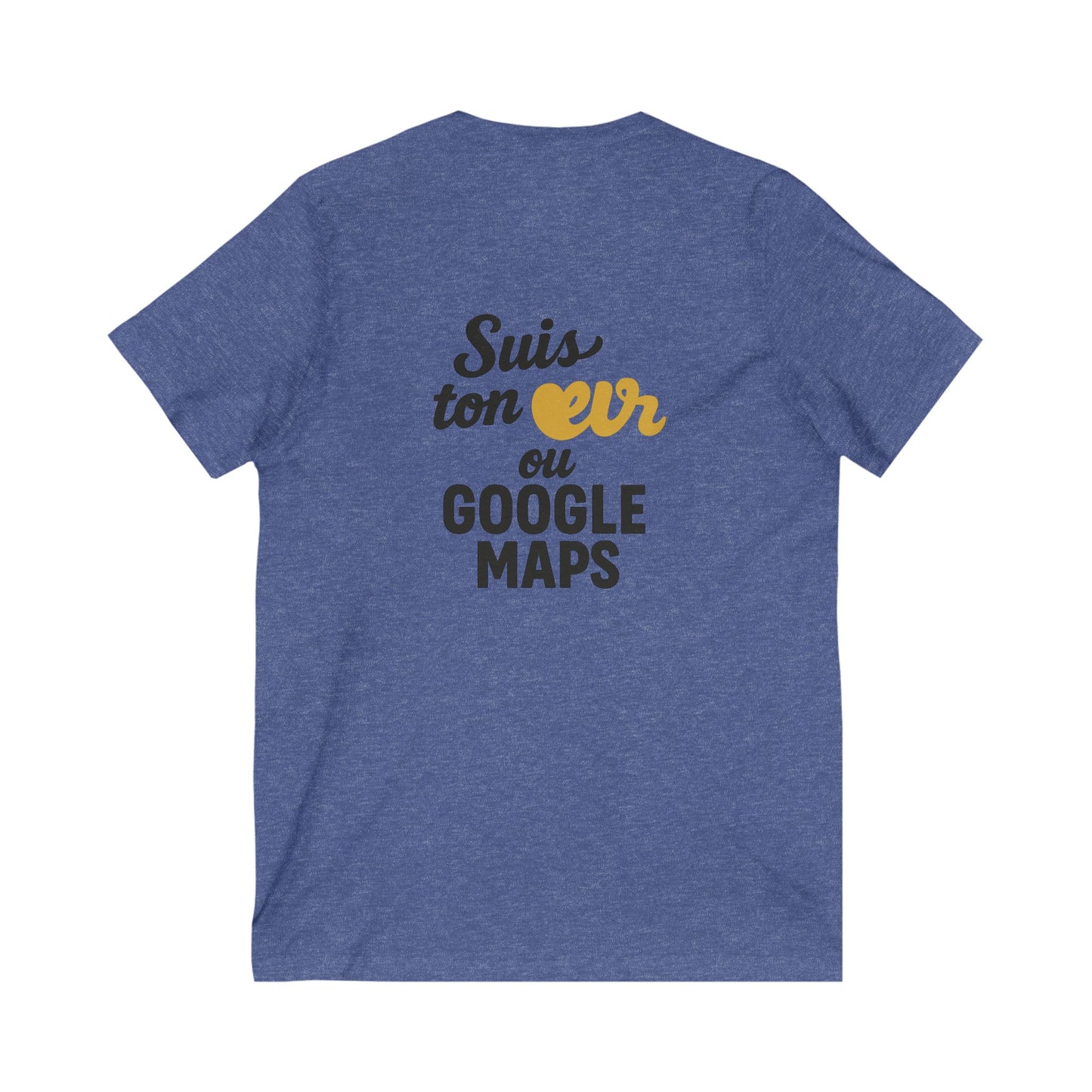 Suis Ton Coeur Ou Google Maps Tee — UNIK.