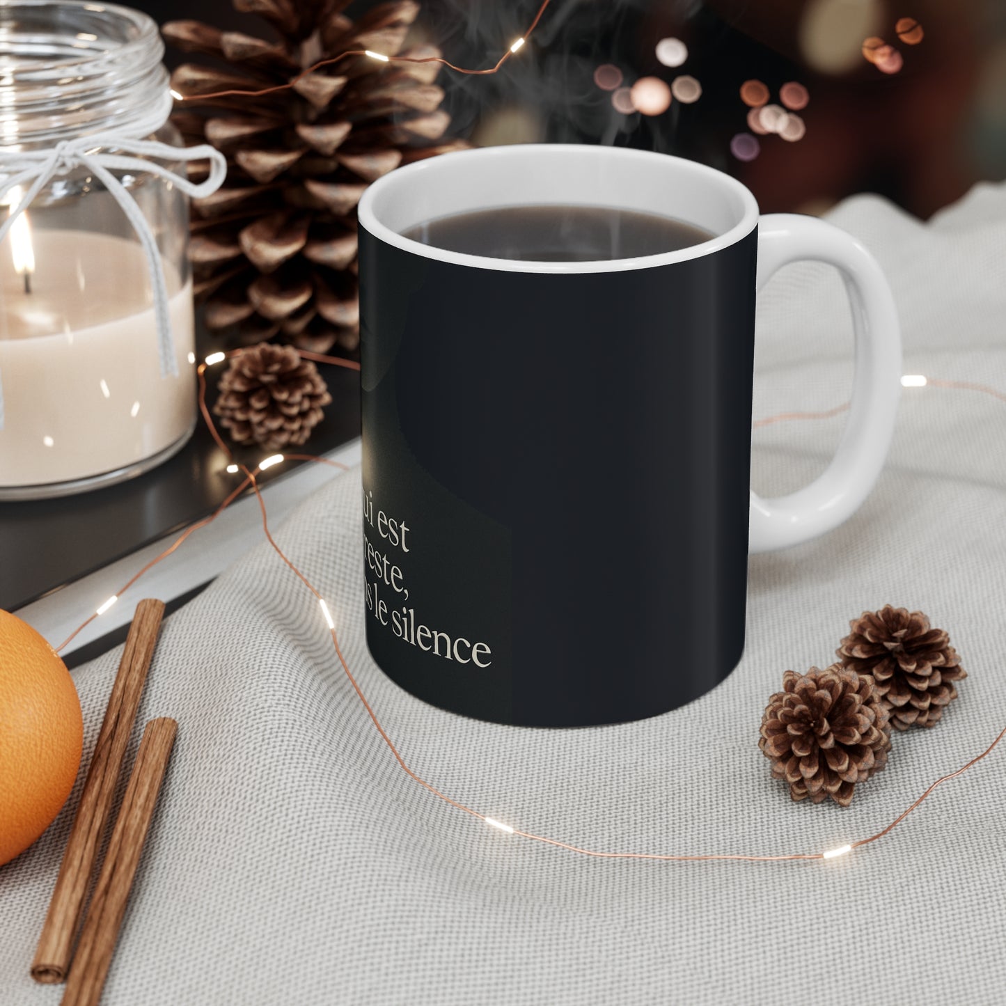 Ce qui est vrai reste, même dans le silence Mug — UNIK.
