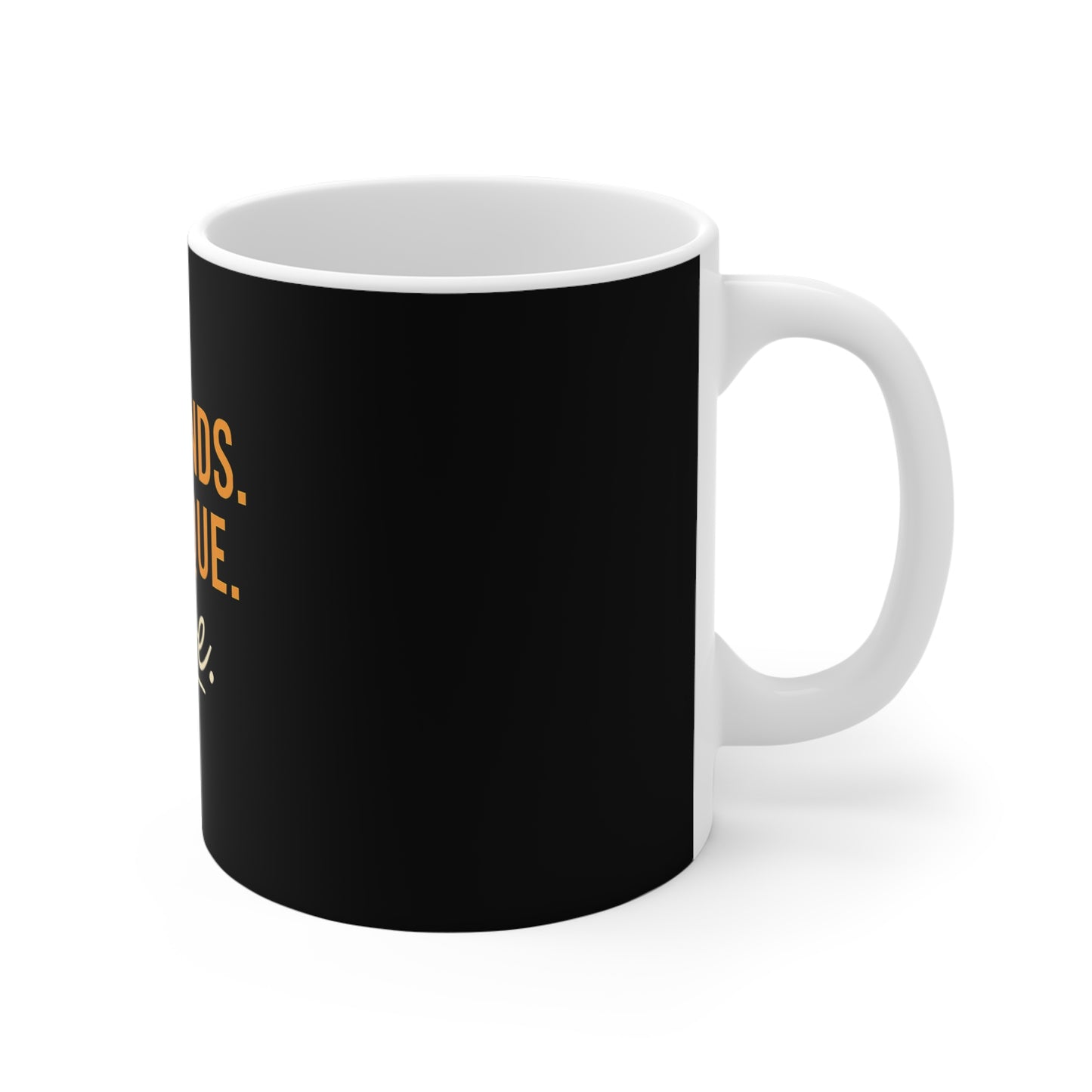 Apprends. Applique. Elève. Mug — UNIK.
