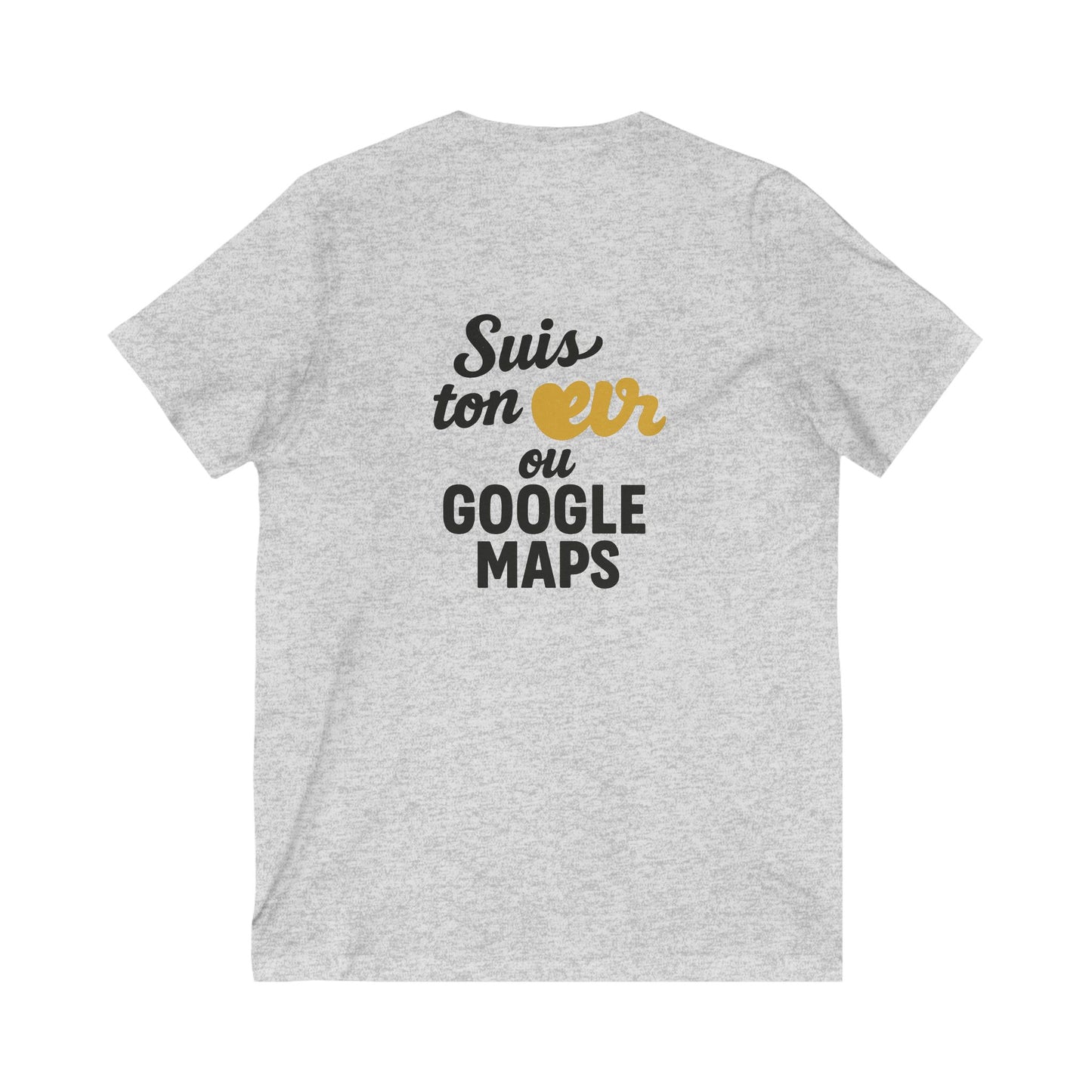 Suis Ton Coeur Ou Google Maps Tee — UNIK.