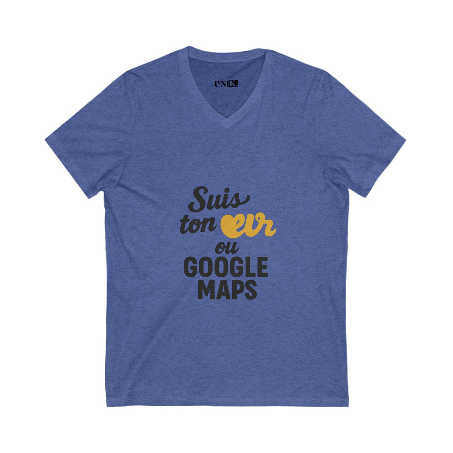 Suis Ton Coeur Ou Google Maps Tee — UNIK.
