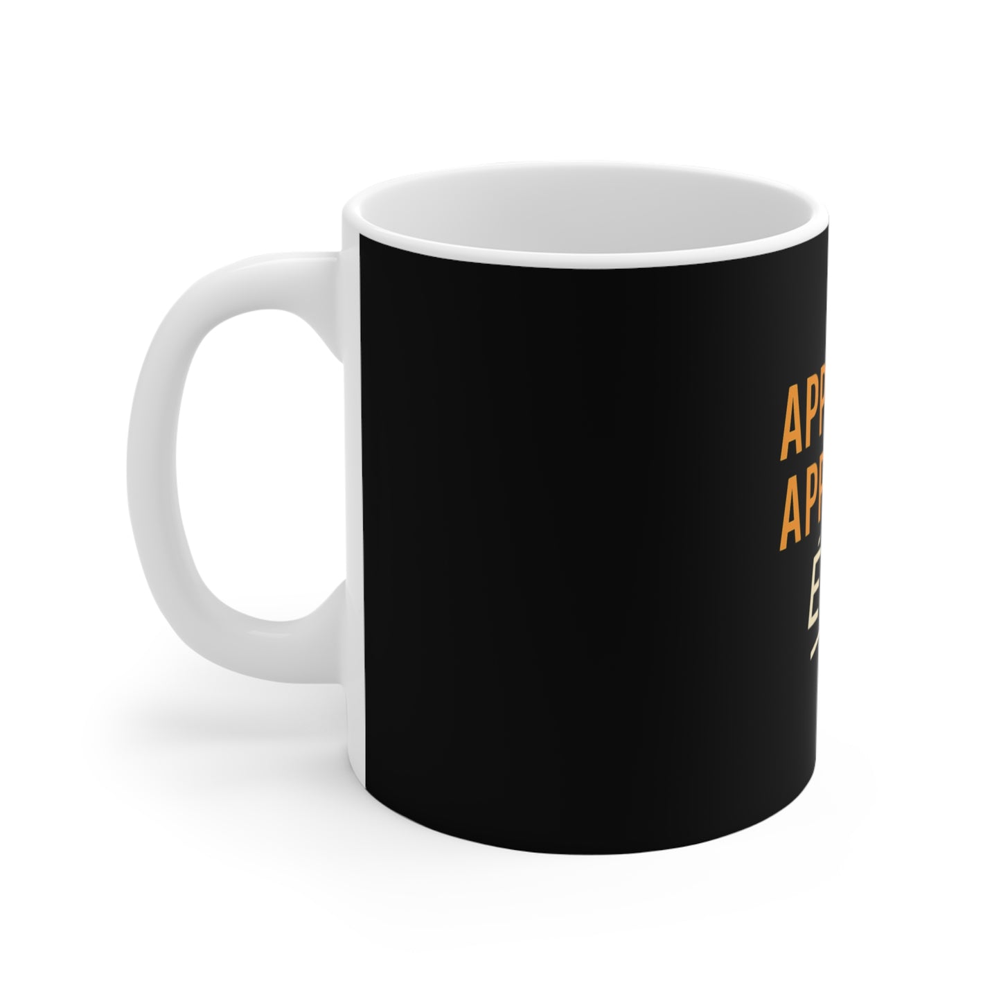 Apprends. Applique. Elève. Mug — UNIK.