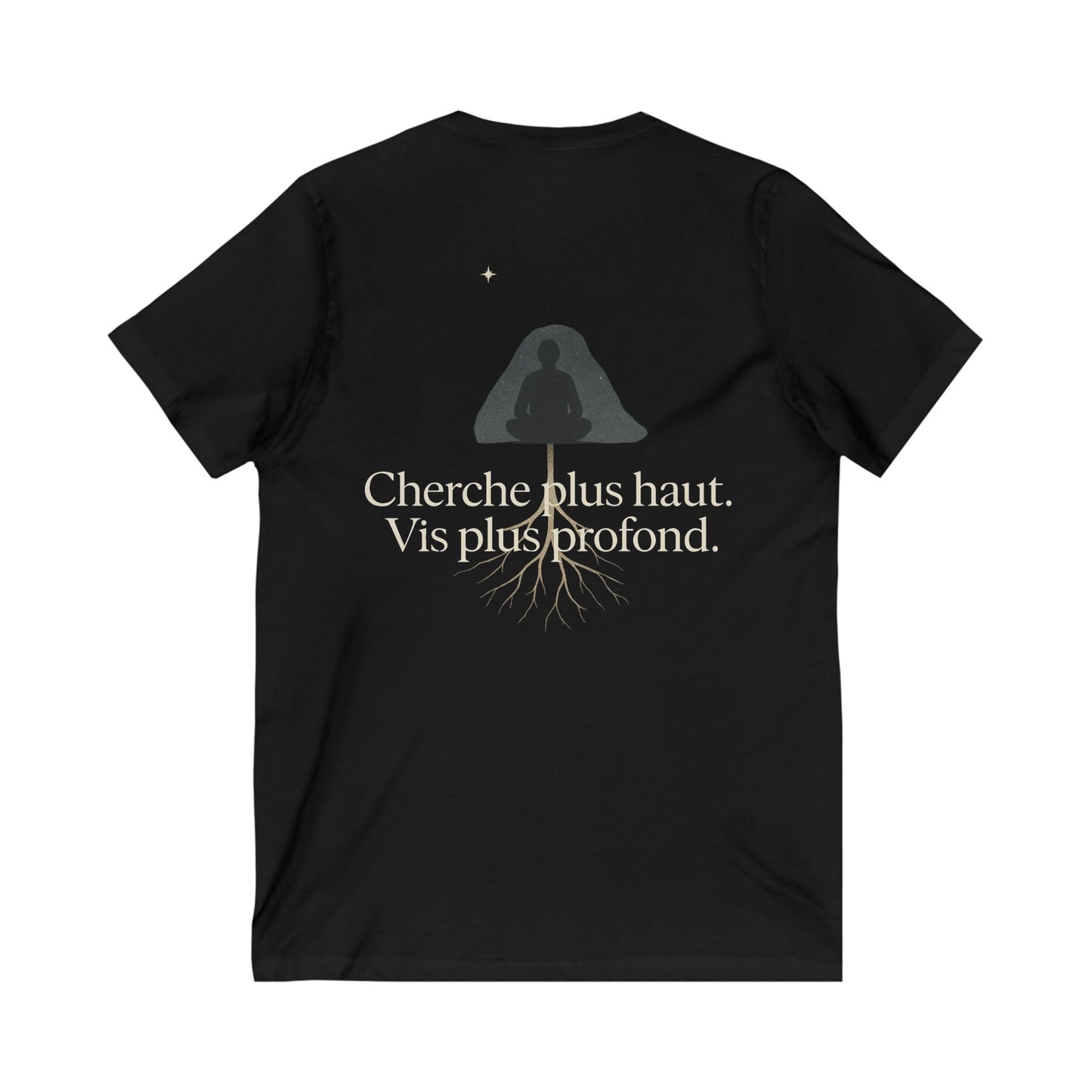Cherche plus haut. Vis plus profond. Tee — UNIK.