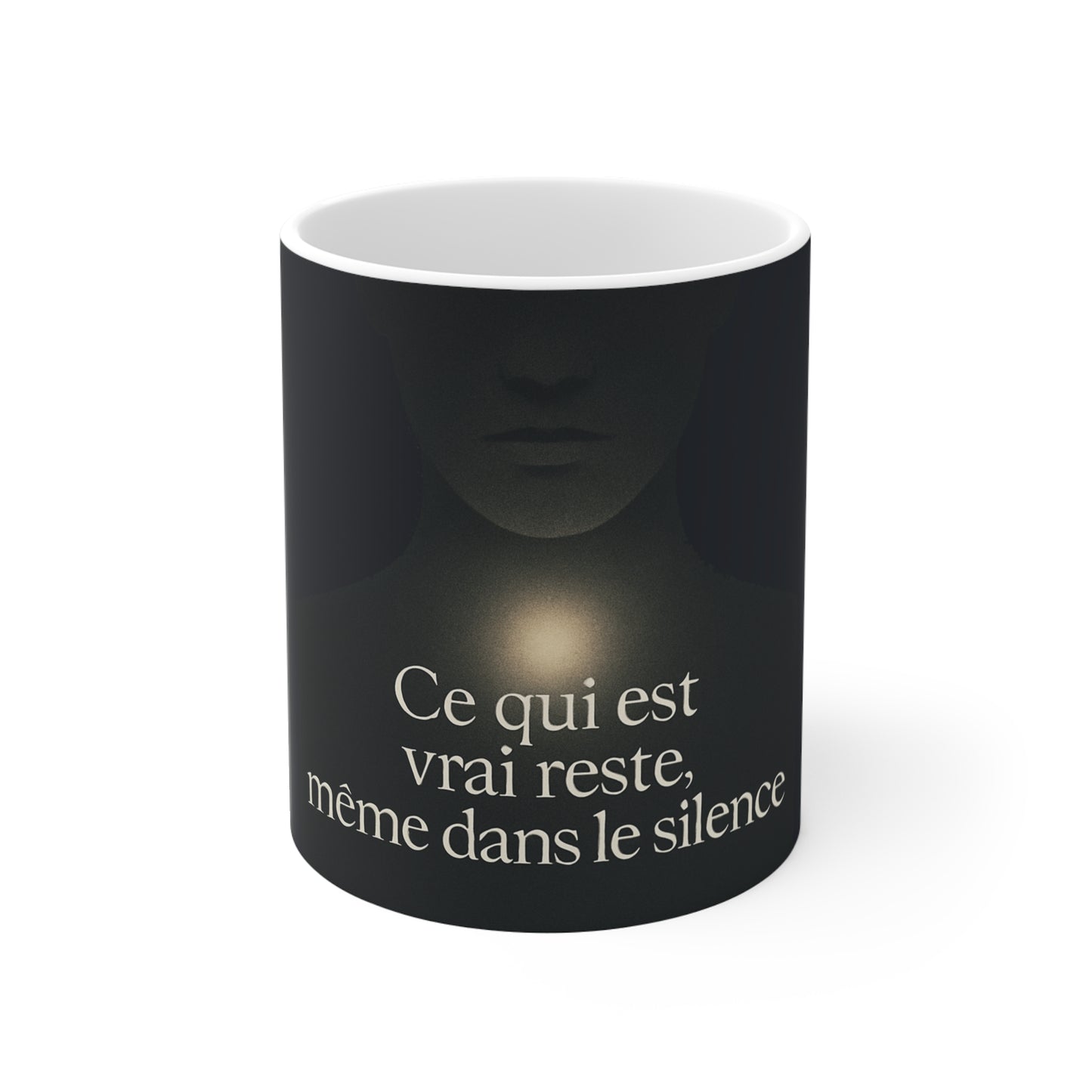 Ce qui est vrai reste, même dans le silence Mug — UNIK.