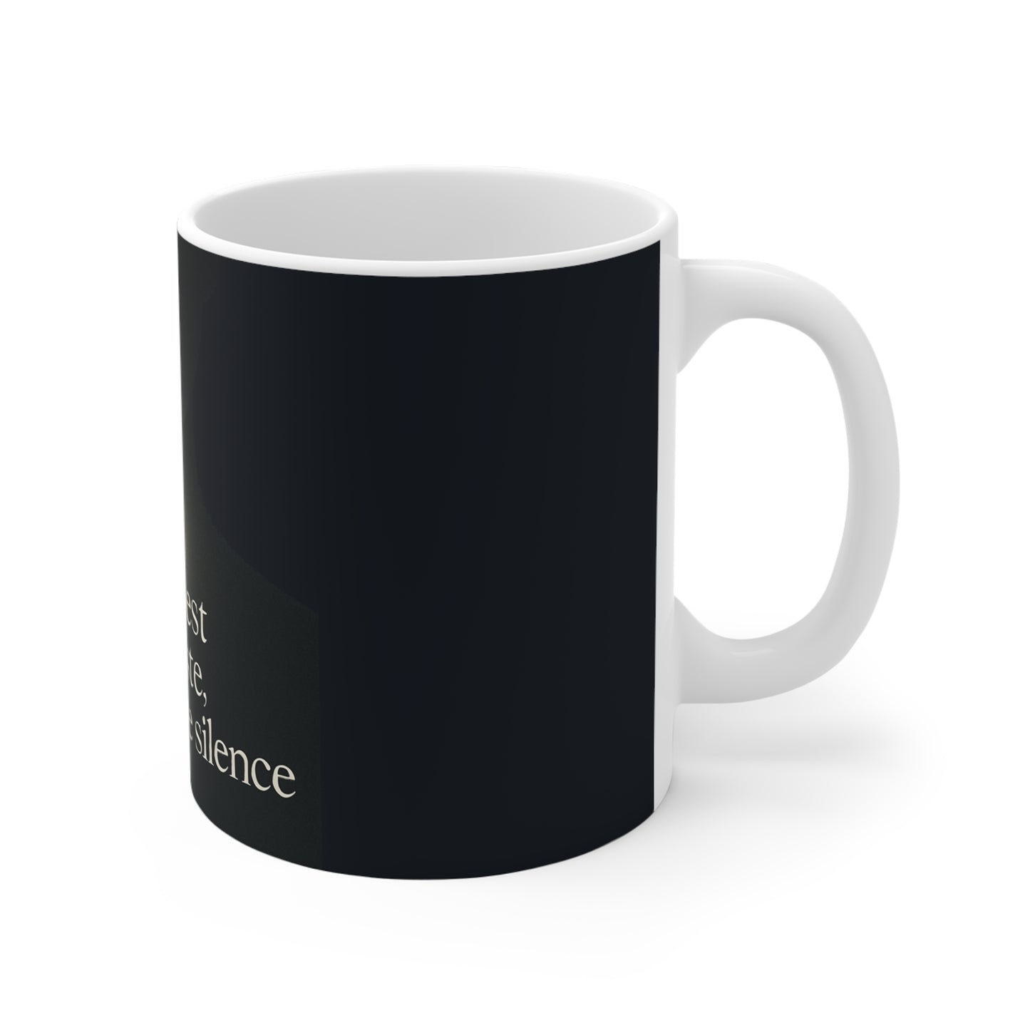 Ce qui est vrai reste, même dans le silence Mug — UNIK.