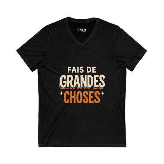 Fais de Grandes Choses Tee — UNIK.