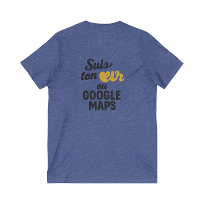 Suis Ton Coeur Ou Google Maps Tee — UNIK.