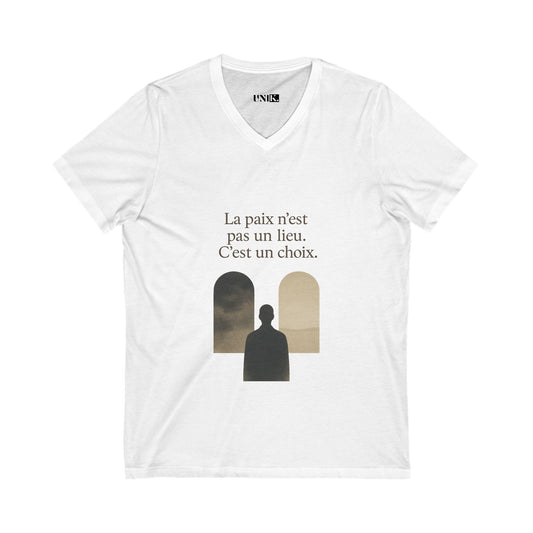 La Paix n'est pas un Lieu. C'est un Choix Tee — UNIK.