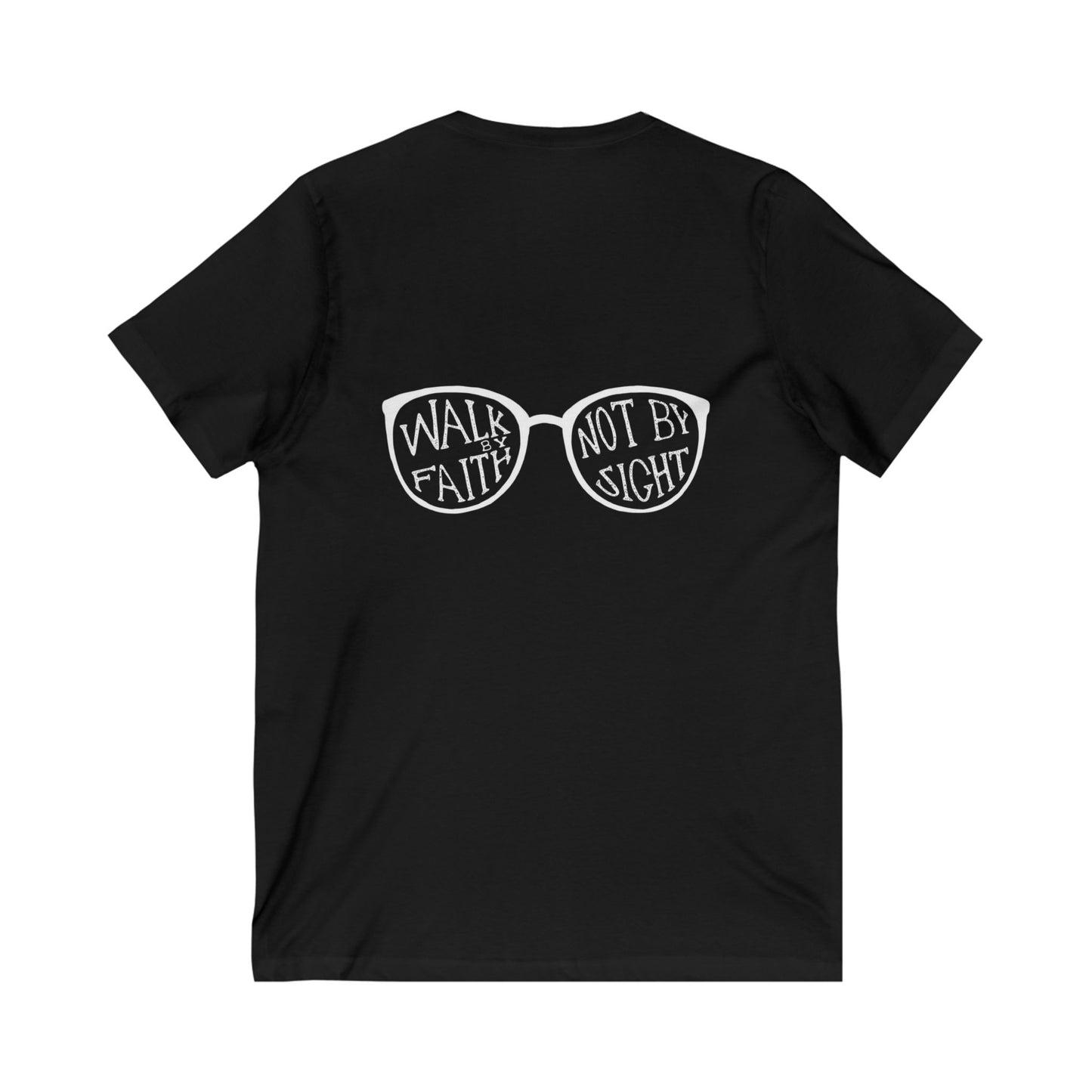 Walk By Faith Not By Sight Black Mug Tee — UNIK.