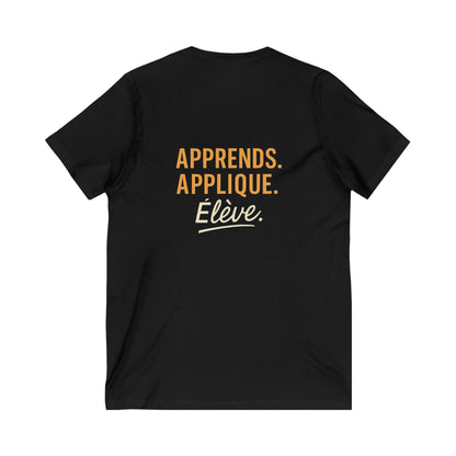 Apprends. Applique. Elève. Tee — UNIK.