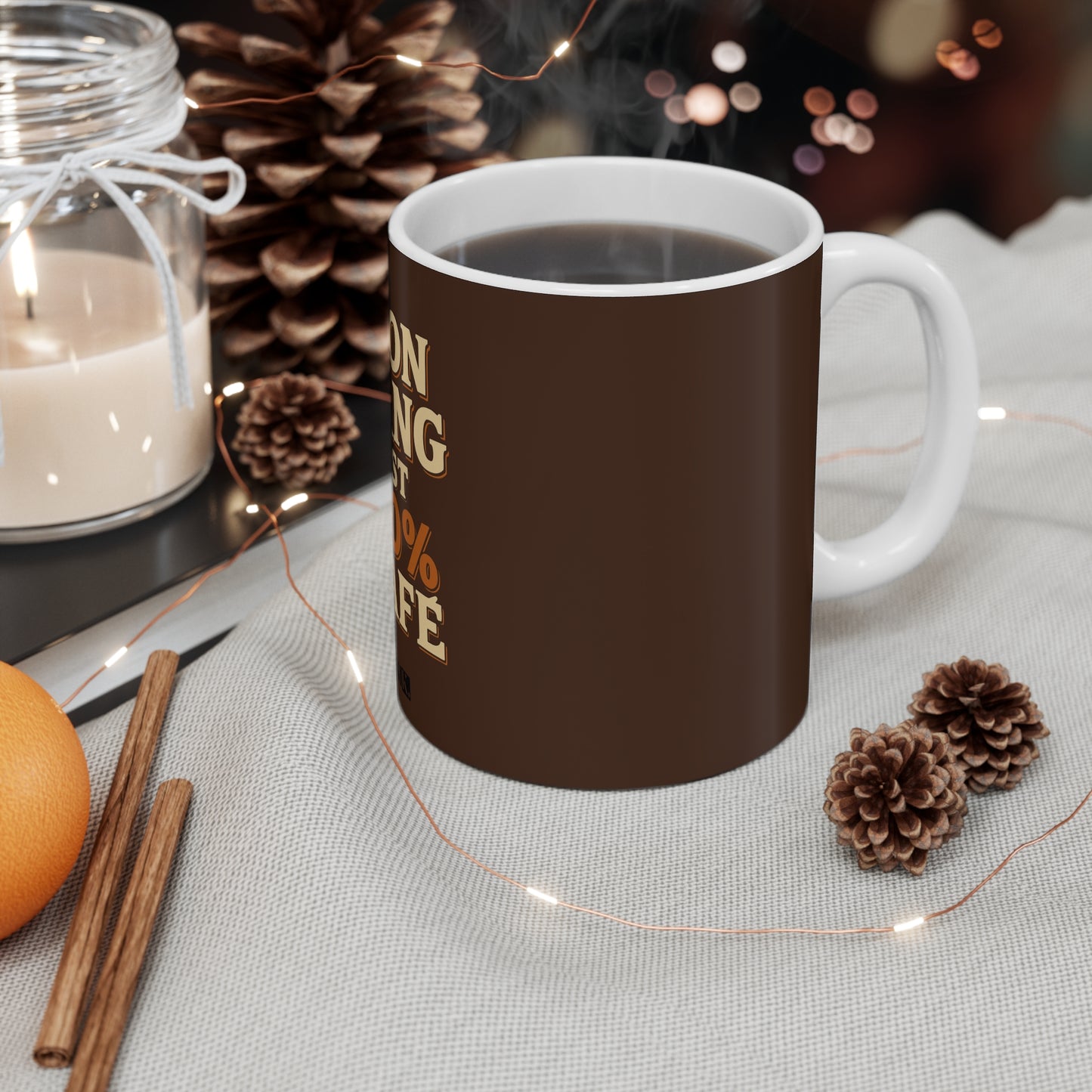 Mon Sang est 90% Café Mug — UNIK.