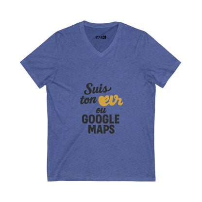 Suis Ton Coeur Ou Google Maps Tee — UNIK.