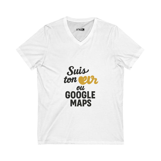 Suis Ton Coeur Ou Google Maps Tee — UNIK.