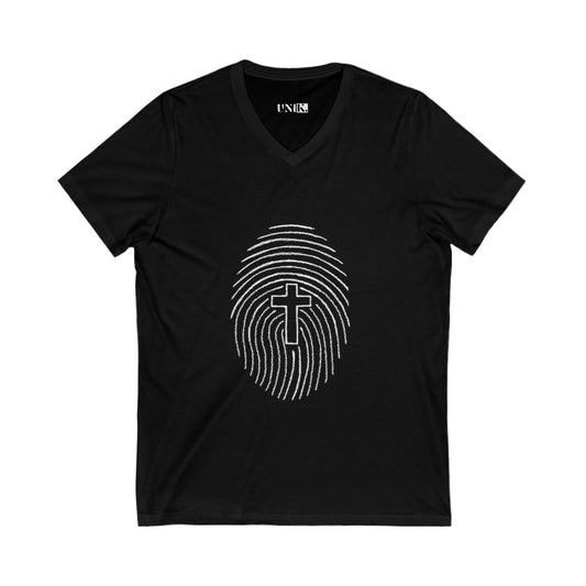 Fingerprint Cross Tee — UNIK.