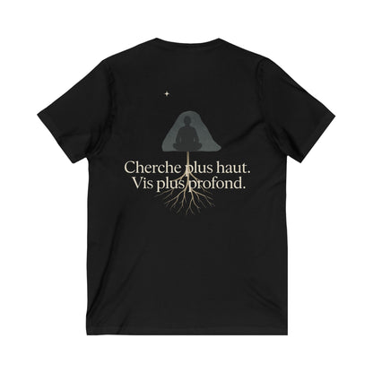 Cherche plus haut. Vis plus profond. Tee — UNIK.