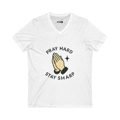 Pray Hard, Stay Sharp Tee — UNIK.