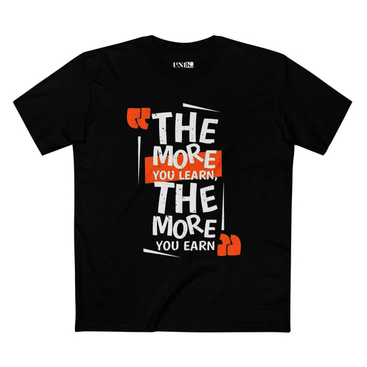 The More You Learn Tee — UNIK.