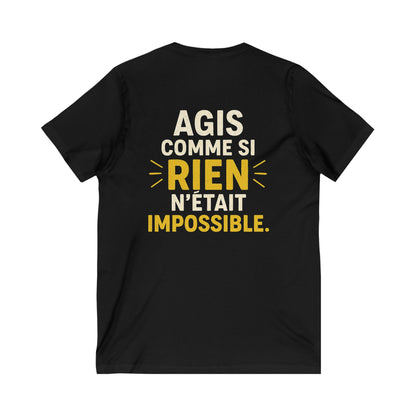 Agis Comme Si Rien N'était Impossible. Tee — UNIK.