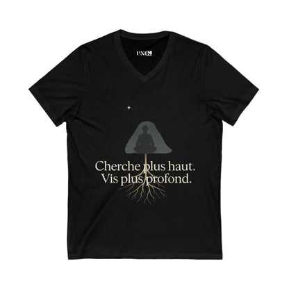 Cherche plus haut. Vis plus profond. Tee — UNIK.